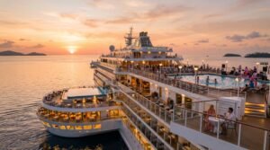 Ultra realistic cinematic cruise ship sailing 202604302019