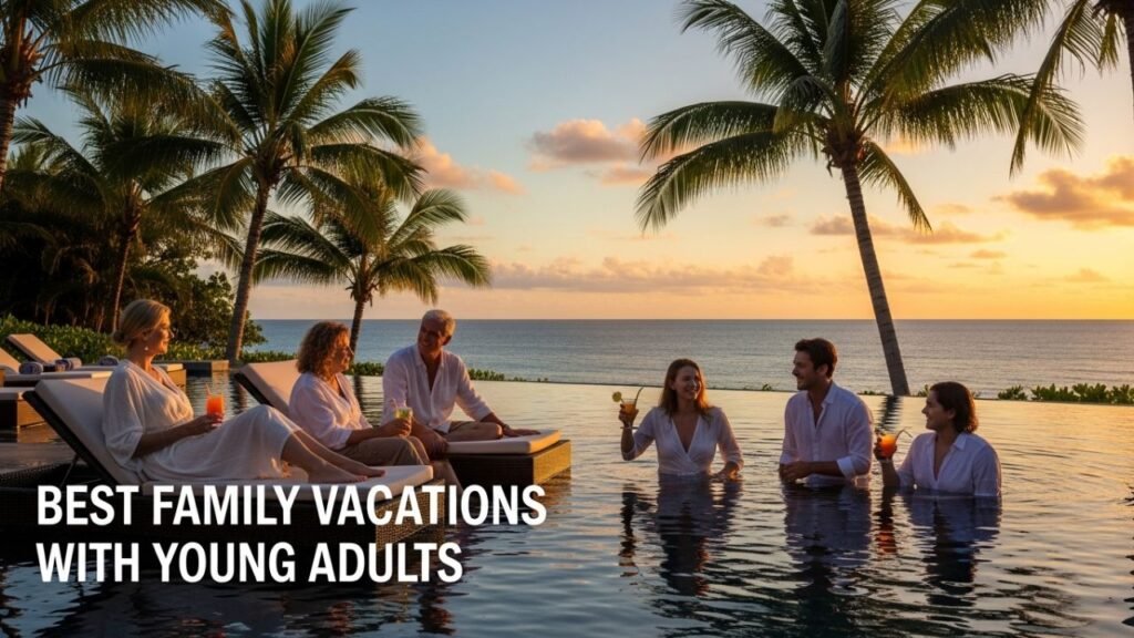 best family vacations with young adults