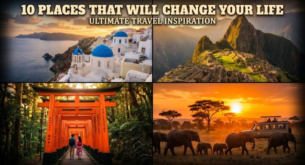 Top 10 Places to Visit in the World